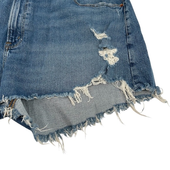 NWT Abercrombie and Fitch High Rise “The Mom Short” Curve Love Size 35/20 READ - Picture 5 of 13